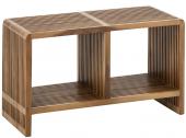 Banc à Lattes Bois Recyclé Naturel