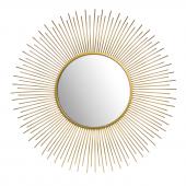 Miroir Sunlight Doré ø76cm