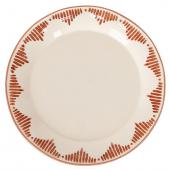 6 Assiettes Plates Naples Terracotta