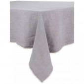 Nappe Venise Lin Lavé Granit (3tailles)