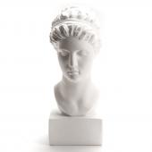 Statue Femme Grecque Blanc Mat