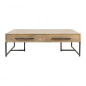 Table Basse Indus Oslo Bois Métal 130cm