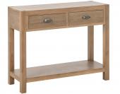 Console 2 Tiroirs Blois Pin Naturel