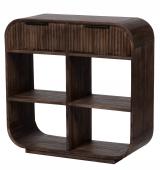 Console 2 Tiroirs Aronia Bois Foncé