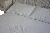 Housse de Couette + 2 Taies Charmantine Blanc Coquecigrues