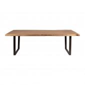 Table à Manger Factory Indus Bois Métal 200cm