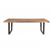Table à Manger Factory Indus Bois Métal 240cm
