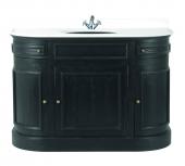 Meuble Lavabo Simple Hausmann Noir
