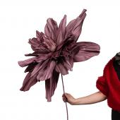 4 x Fleurs Maxi Ava Prune H120cm