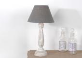 Lampe Bois Lin Gris Corolla Amadeus