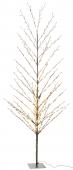 Sapin Dénudé Leds Métal Noir H200cm