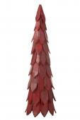 Sapin de Noël Pièces Bois Rouge 120cm