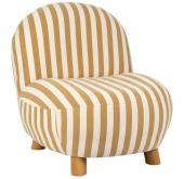 Fauteuil Belly Camel-Ecru