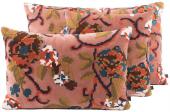 2 x Coussins Kendal Mocaccino Brodé (3tailles) NEW