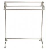 Porte Serviette à Poser Argent Vieilli