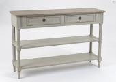 Console 2 Tiroirs Bois Edouard