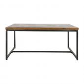 Table Basse Carrée Bois Métal Circelle