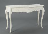 Console 1 Tiroir Murano Blanc GM Amadeus