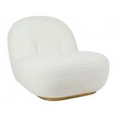 Fauteuil Maudan Blanc Bouclettes