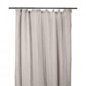 2 x Rideaux Dili Lin Voile de Coton 120x280