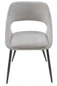 2 Chaises Elodie Tissu Gris