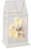 Village de Noël Verre Led Blanc PM