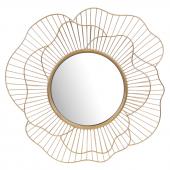 Miroir Flower Doré ø72cm