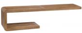 Etagère Murale Calopsite Teck Naturel 80cm