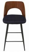 Chaise de Comptoir Austin Velours Bleu