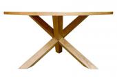 Table à Manger Ronde Lofte Orme Naturel ø150cm