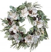 Couronne Magnolia Noël 2026 ø70cm