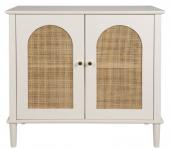 Cabinet 2 Portes Nolita Blanc Naturel Jardin d'Ulysse