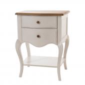 Bout de Canapé 2 Tiroirs Loberon