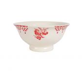 4 Compotiers Damier Rouge Comptoir de Famille