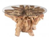 Table Basse Ronde Raoul Teck Naturel PM
