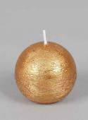 Bougie Boule Rustic Gold ø6cm