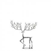 Cerf Marely Métal Argenté