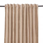 Rideau Hambourg Velours Côtelé Lin 135*300 -NEW-
