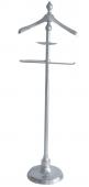 Valet de Chambre Laiton Argent Vieilli