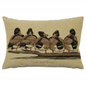 2 Coussins Gobelin Canards Bad Boys 30x45