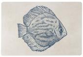 6 Sets de Table Turbot Bleu
