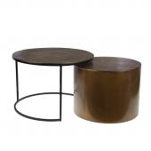 Table Basse Eclipse Alu Gold