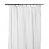 2 x Rideaux Dili Blanc Voile de Coton 120x280