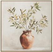 Tableau Cadre Provençal Olivier 82*82