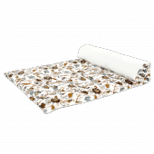 Housse d'Edredon Mahe Tabac Lin 85x200 -NEW-