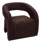 Fauteuil Barney Marron
