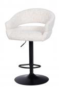 Tabouret de Bar Eddy Tissu Beige
