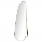 Grand Miroir Psyché Organique Doré H165cm