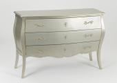 Commode 3 Tiroirs Murano Silver Amadeus