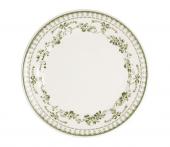 6 Assiettes Dessert Faustine Vert Anglais Comptoir de Famille